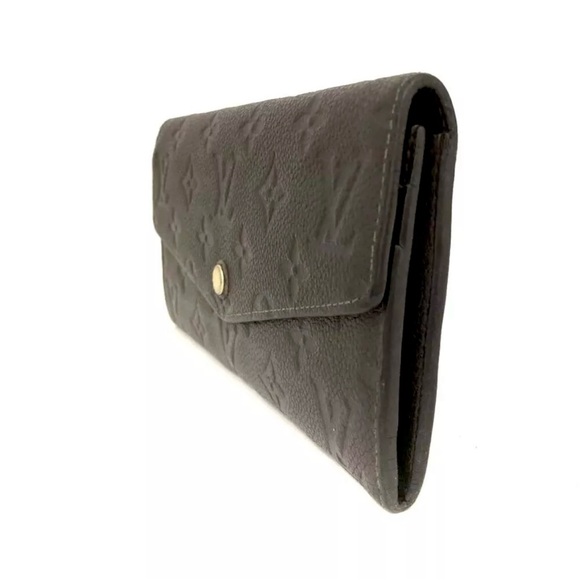 Auth Louis Vuitton Monogram Empreinte Brown
Leather Long Bifold Wallet W/ Insert - Picture 4 of 7